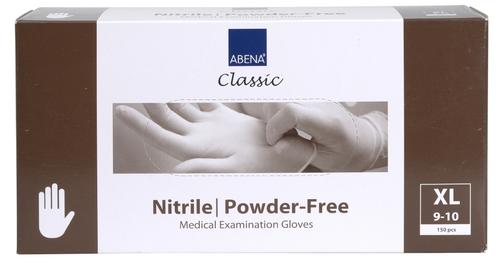 ABENA Handske Nitril Pudfr.XL.vit150 (290415)