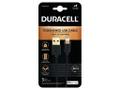 DURACELL Lightning Cable Black (USB7022A)
