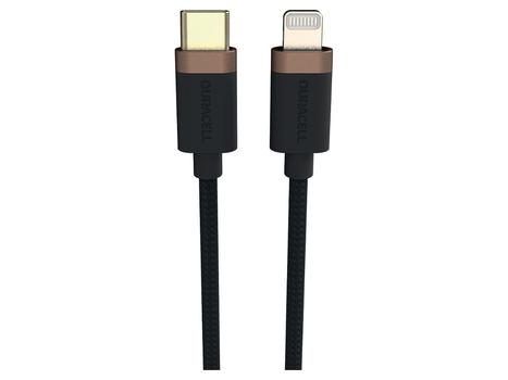 DURACELL Lightning Cable 1 M Black (USB9012A)