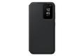 SAMSUNG S23 CLEAR VIEW WALLET COVER BLACK ACCS (EF-ZS911CBEGWW)