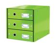 LEITZ Skuffkabinett Click&Store 3 sk WOW Grønn