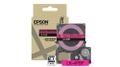 EPSON Fluorescent Pink/Black 12mm LK-4PBF