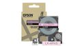 EPSON LK-4PAS Gray on Soft Pink Tape Cartridge 12mm - C53S672103 (C53S672103)