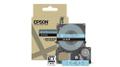 EPSON LK-4LAS Gray on Soft Blue Tape Cartridge 12mm - C53S672106