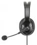 MANHATTAN MH Over-Ear Mono USB Headset, with Reversible Mic, Box (180849)