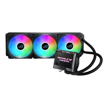 ASUS ROG RYUJIN II 360 ARBG AiO CPU Water Cooler w. 3.5"" LCD, 3x120mm ROG ARGB Radiator Fans (90RC00B1-M0UAY2)