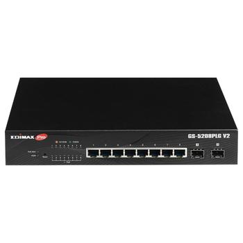 EDIMAX 10-Port Gigabit PoE+ Web  (GS-5208PLG V2)