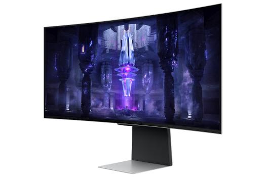 Samsung Odyssey OLED G8 S34BG850SU - OLED-skjerm - kurvet - 34" - HDR (LS34BG850SUXEN)