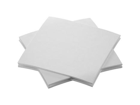 DUNI Kaffeserviet,  Duni, Dunisoft, 1 lag tissue, white 200mmx200mm,  pakke a 180 stk (202948*16)