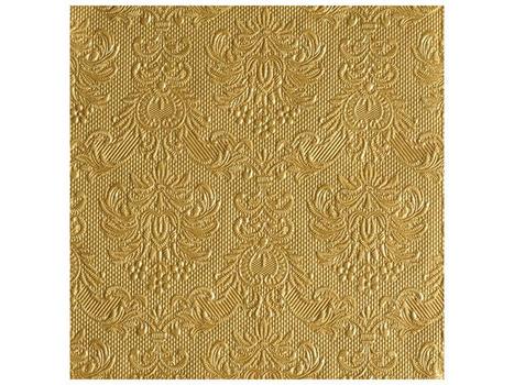 EDELWEISS Serviett EDELWEISS 3L 40cm gull (15) (14004937*12)