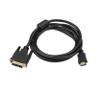IIGLO HDMI til DVI kabel 3m (sort) DVI 18+1 pin, HDMI type A, PVC