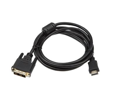 IIGLO HDMI til DVI kabel 3m (sort) DVI 18+1 pin, HDMI type A, PVC (II-DVIMHDMIM-B030)