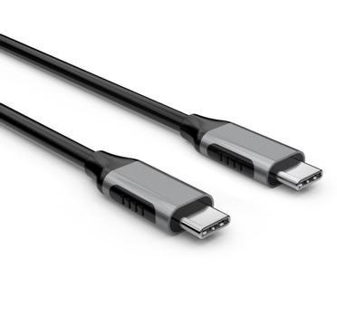 IIGLO USB-C kabel 3m (space grey) v3.2 Gen2, 4K ved 60Hz, PD, overføringshastighet 10gbps, DP Alt Mode (II-USBC32PD-SG300)