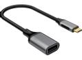 IIGLO USB-C til USB-A adapter 22cm (space grey) USB-C hann til USB-A hunn, 5Gbps