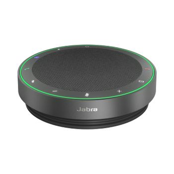 JABRA a Speak2 75 MS - Speakerphone hands-free - Bluetooth - wireless - USB-A, USB-C - dark grey - Certified for Microsoft Teams Rooms, Optimised for Microsoft Teams, Microsoft Swift Pair Certified (2775-329)