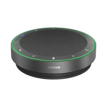 JABRA a Speak2 75 MS - Speakerphone hands-free - Bluetooth - wireless - USB-C, USB-A - dark grey - Certified for Microsoft Teams Rooms, Optimised for Microsoft Teams, Microsoft Swift Pair Certified (2775-329)