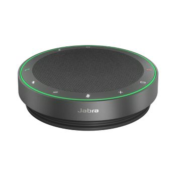 JABRA a Speak2 75 UC - Speakerphone hands-free - Bluetooth - wireless - USB-A, USB-C - dark grey - Certified for Zoom Rooms, Zoom Certified,     Alcatel-Lucent Certified,     Avaya Certified,     Cisco Webex Certified,     (2775-209)