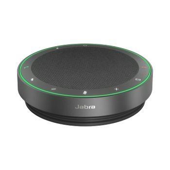 JABRA a Speak2 75 UC - Speakerphone hands-free - Bluetooth - wireless - USB-C, USB-A - dark grey - Zoom Certified,     Cisco Webex Certified,     Certified for Zoom Rooms, Alcatel-Lucent Certified,     Avaya Certified,     (2775-429)