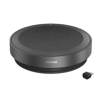 JABRA a Speak2 75 MS - Speakerphone hands-free - Bluetooth - wireless - USB-A, USB-C - dark grey - Certified for Microsoft Teams Rooms, Optimised for Microsoft Teams, Microsoft Swift Pair Certified (2775-329)