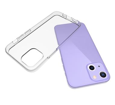IIGLO iPhone 13 Mini Silikondeksel (gjennomsiktig) Ultratynt deksel i TPU-materiale (IICI057)