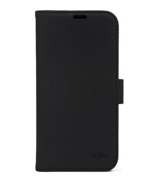 IIGLO iPhone 14 Pro Max Lommebokdeksel (sort) 3 kortlommer,  magnetisk lukking, laget i PU skinn (WP-2-27)