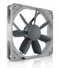 NOCTUA NF-S12B Redux 1200 120mm Vifte 120 x 120 x 25 mm, 1200 RPM, 100.6 m³/h, 18.1 dBA, 3-Pin (NF-S12B redux-1200)