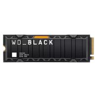 WD _BLACK SN850X 2TB NVMe PCIe 4.0 SSD M.2 - 7300MB/s lesehastighet, 6600MB/s skrivehastighet - med kjøleribbe, for PS5