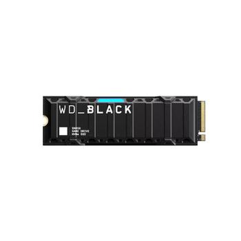 WESTERN DIGITAL Black SN850 2TB NVMe SSD WDBBKW0020BBK - SSD internal - M.2 2280 - PCIe 4.0 x4 (NVMe) - integrated heatsink - for Sony PlayStation 5 (WDBBKW0020BBK-WRSN)