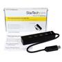 STARTECH 4 Port Portable SuperSpeed USB 3.0 Hub with Built-in Cable (ST4300PBU3)