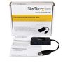 STARTECH Black 4port external USB 3.0 (ST4300MINU3B)