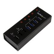 STARTECH 4 Port AC Powered USB 3 Hub plus 3 Dedicated Charge Ports