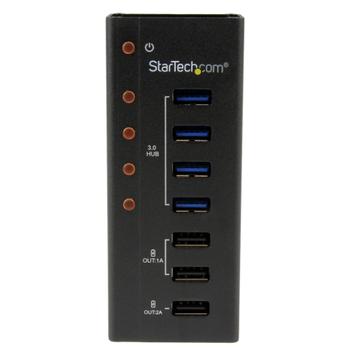 STARTECH StarTech.com 4 PT USB3 Hub 3 Charging Ports 2x1A 1x2A (ST4300U3C3)