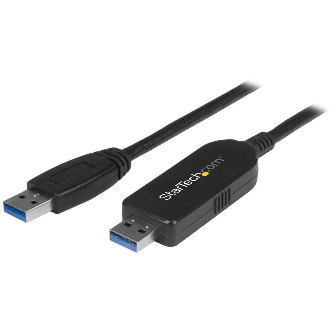 StarTech - USB 3.0 Data Transfer Cable for Windows & Mac - 2m (6ft) - direkteforbindelsesadapter - USB 3.0 - USB 3.0