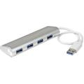 STARTECH 4PORT USB HUB ALUMINUM COMPACT USB 3.0 HUB FOR MAC PERP