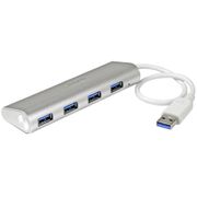 STARTECH 4PORT USB HUB ALUMINUM COMPACT USB 3.0 HUB FOR MAC PERP