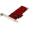 STARTECH 2x M.2 SSD Controller Card - PCIe