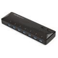 7PORT USB 3.0 5GBPS HUB PLUS 2X2.4A DEDICATED FAST CHARGE PTS PERP