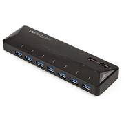 STARTECH 7PORT USB 3.0 5GBPS HUB PLUS 2X2.4A DEDICATED FAST CHARGE PTS PERP