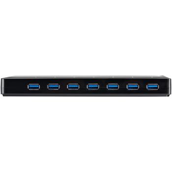 STARTECH 7PORT USB 3.0 5GBPS HUB PLUS 2X2.4A DEDICATED FAST CHARGE PTS PERP (ST93007U2C)