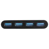 StarTech 4 Port USB 3.0 Hub - USB-C to 4x USB-A - Bus Powered - hub - 4 porter (HB30C4AB)