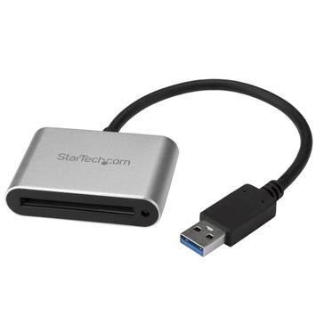 StarTech CFast Card Reader - USB 3.0 - USB Powered - UASP - Memory Card Reader - Portable CFast 2.0 Reader / Writer (CFASTRWU3) - kortleser - USB 3.0 (CFASTRWU3)