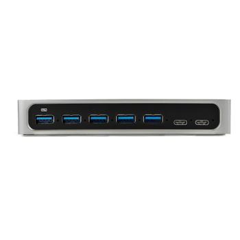 STARTECH 7-Port USB-C Hub - USB-C to 5x USB-A and 2x USB-C - USB 3.0 (HB30C5A2CSC)
