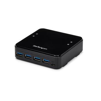 STARTECH 4X4 USB 3.0 PERIPHERAL SHARING SWITCH - FOR MAC / WINDOWS/ LINUX PERP (HBS304A24A)