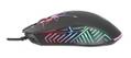 MANHATTAN MH RGB LED Wired Optical USB Gaming Mouse, Black (190220)