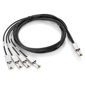 Hewlett Packard Enterprise HPE Cable 2m Ext Mini-SAS to 4x Mini-SAS (AN975A)