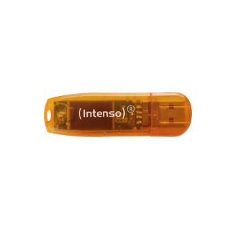 INTENSO FD 064GB Rainbow Line / orange / 28R/6,5W (3502490)