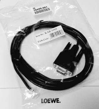 LOEWE wire RJ12 to RS232 (70499001)