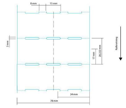 CAPTURE 78x28 termo White, TSC/ Z (24432-AA-1)
