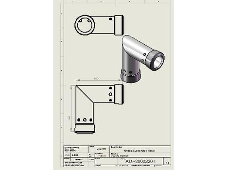 UNICOL vinkel 2" søyle CEJB (UC-109311)
