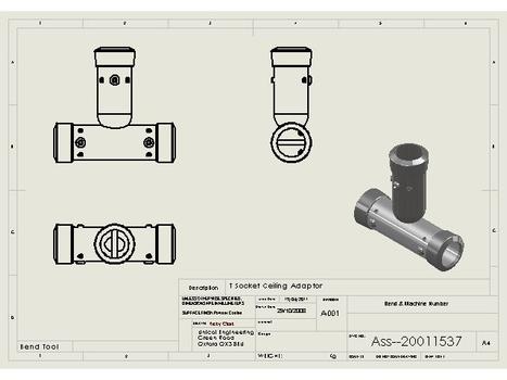 UNICOL Skjøtestykke 2" søyle, T-LEDD (UC-109312)